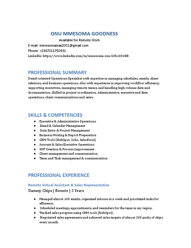 Onu Mmesoma Resume..pdf