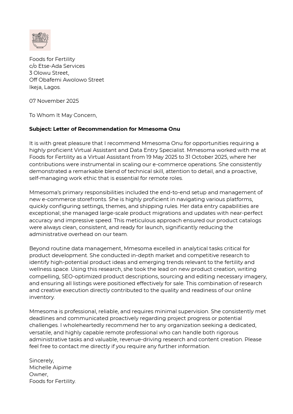 Mmesoma Onu Foods for Fertility Recommendation (1).pdf