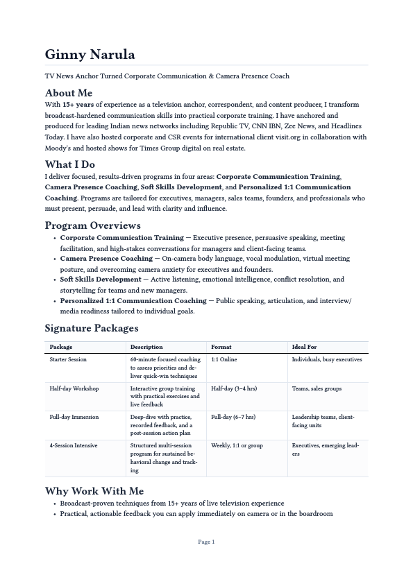 Training Programs Brochure — Ginny Narula.pdf