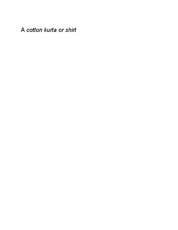 A cotton kurta or shirt.pdf