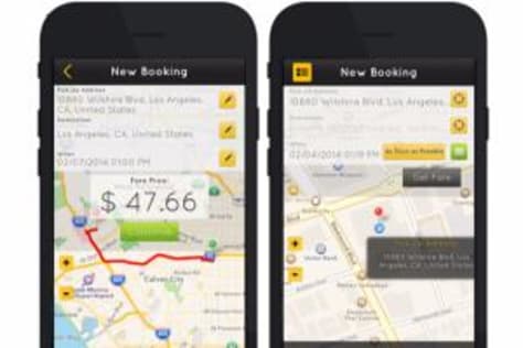 Taxi booking application like Uber