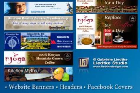 Websites, Social Media Banners & Headers