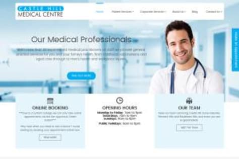 Medical website and mobile app development