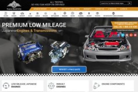 Ecommerce website for the vehicles parts