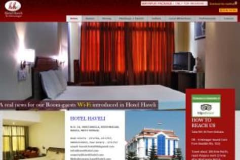 Haveli Hotel - Website Development