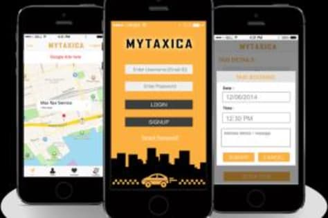 MyTaxiCa (iOS and Android App)