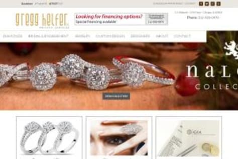 Diamonds ecommerce website