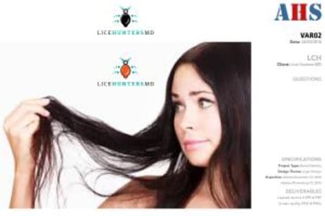 Lice Hunters MD - Logo Concepts by AHS