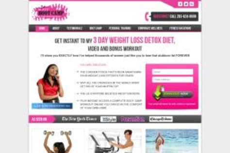 Website Design for Health / GYM