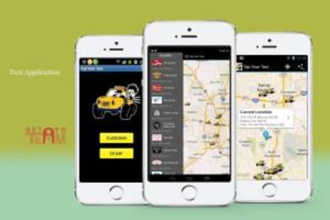 Taxi app for iOS and Android