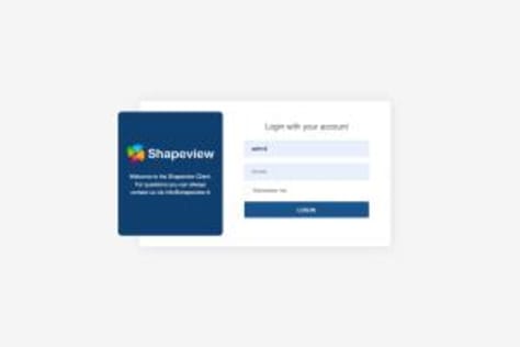 Shapeview PHP Application