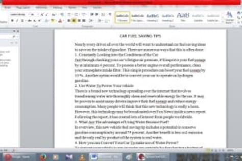 Demo project of article writing