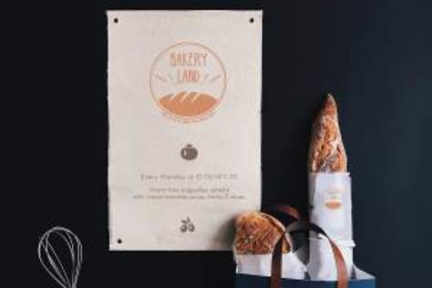 Bakery Land Branding, Web and Logo Design