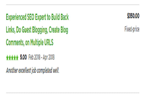 Experienced SEO Expert to Build Back Links, Do Guest Bl