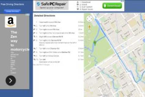 Google Maps Driving Directions