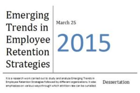 Emerging Trends in Employee Retention Strategies