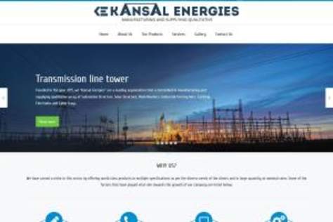 Kansal Energies website development