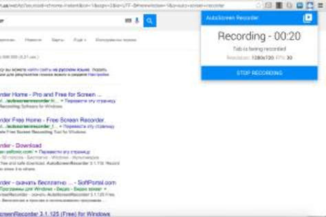 AutoScreen Recorder (Chrome Extension)