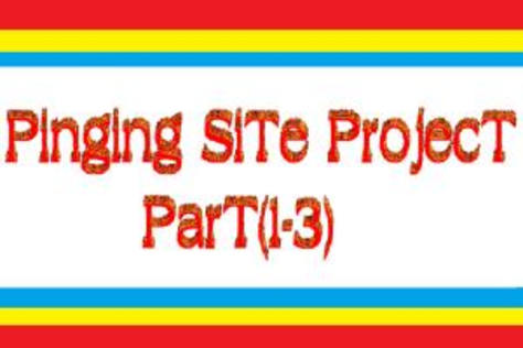 Demo Project of Pinging site