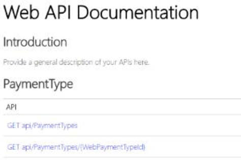 API development & documentation