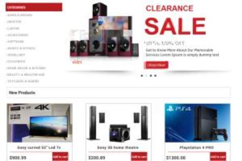 E-commerce site