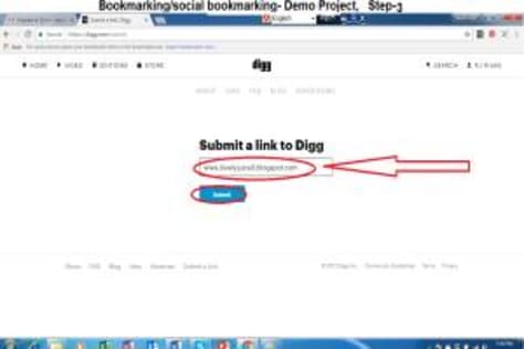 Bookmarking- Demo Project