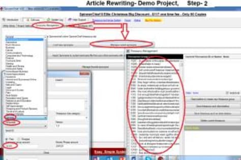 Article Rewriting- Demo project