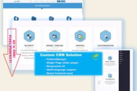 Custom CRM solution using Python