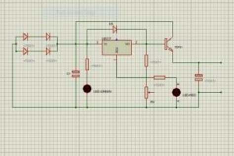 Schematic Design of Variable Power Supply