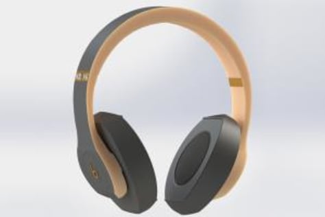 Wireless Headphone 3D Design