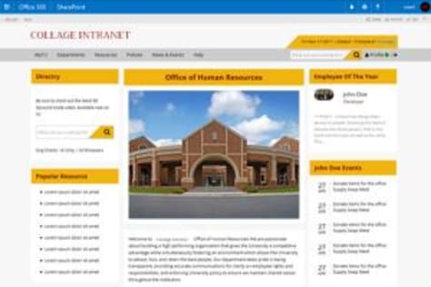 Collage Intranet Site