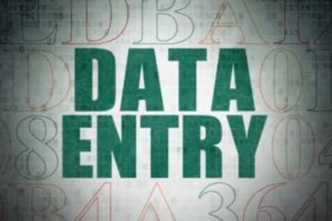 Data entry