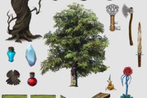MMORPG game item design