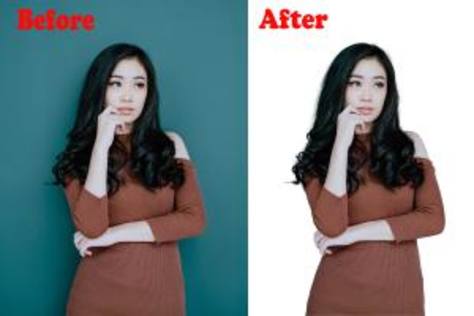 Photo masking and Backgroung removed