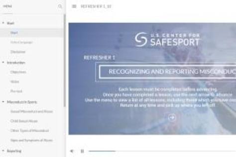 Design courses for organizations Safesport with Storyli