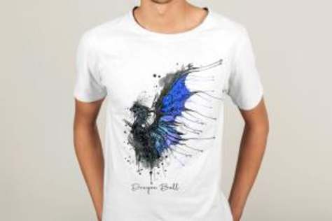 Watercolor Dragon For T shirt