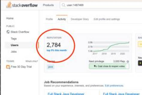Among top 4% developers