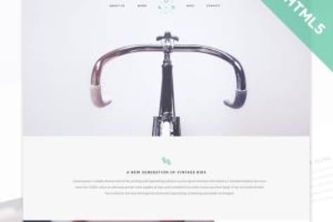 YOBO Bicycle || PSD to HTML5