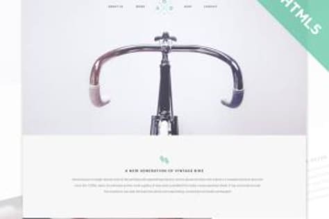 YOBO Bicycle || PSD to HTML5