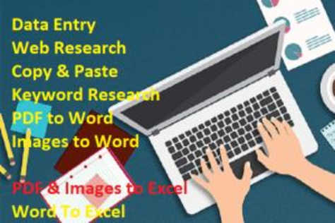 Data Entry | Image to Word
