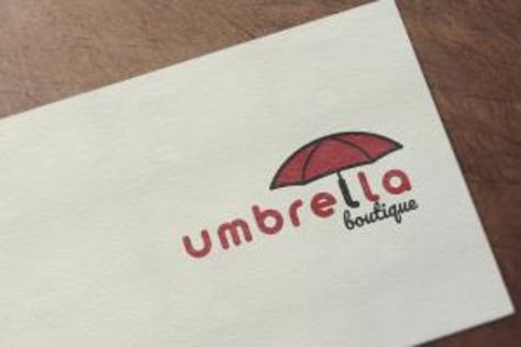 Umbrella Boutique Logo and Package Design