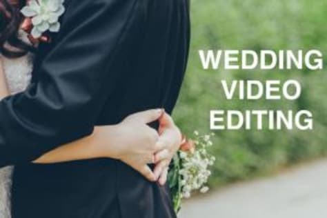 Wedding Video editing