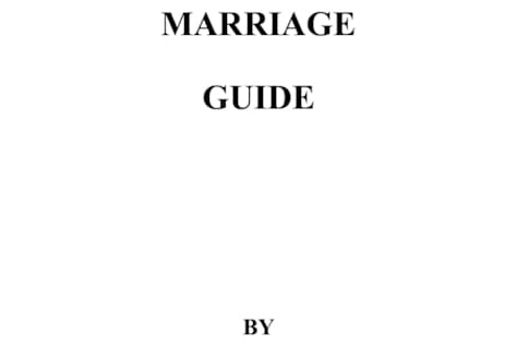 MARRIAGE GUIDE