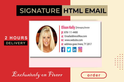 Html EMAIL SIGNATURE