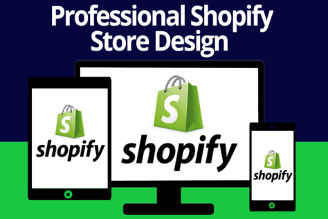 Shopify store/website design