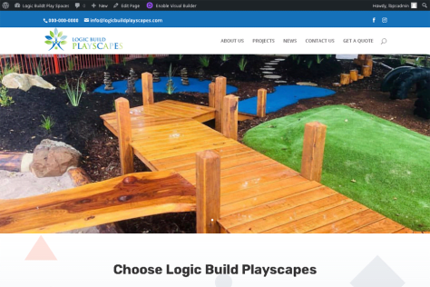 PlayScapes WordPress Design and Development