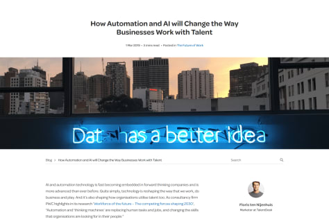 Article writing - Automation \u0026 AI