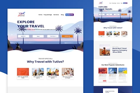 I Design XD website or web template by PSD, Figma or Xd