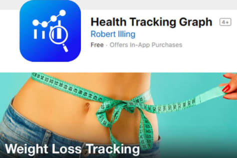 IOS: Health Tracking Graph Application