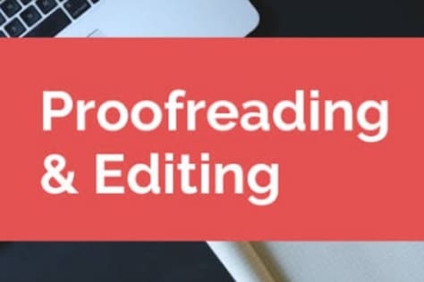 Editing and Proofreading